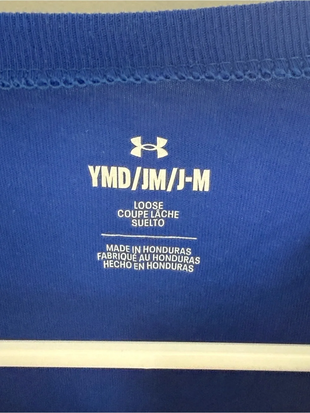 Under Armour Royal Blue Short Sleeve Logo Tee